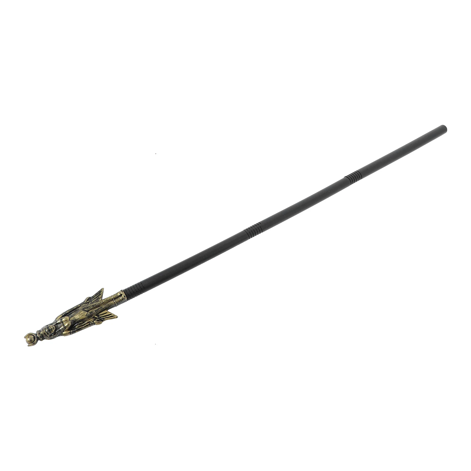 

Halloween Staff Scepter W Accessories Rattan Prop Cane Walking Plastic Cosplay Child Lightweight Smooth