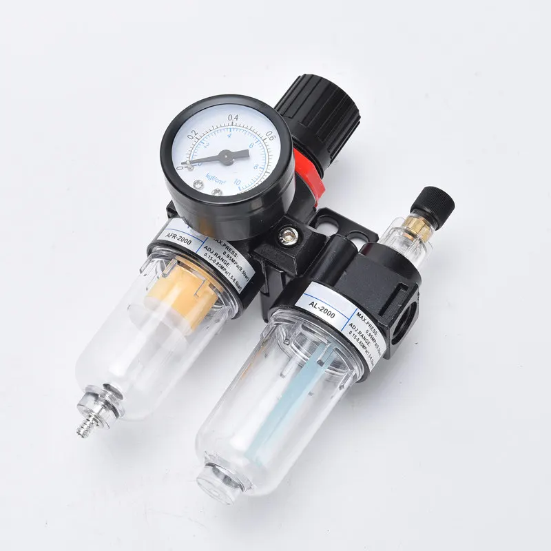 AFR2000 AFC2000 Auto Drain Air Filter Regulator Oil Water Separator Pneumatic Air Source Treatment Unit