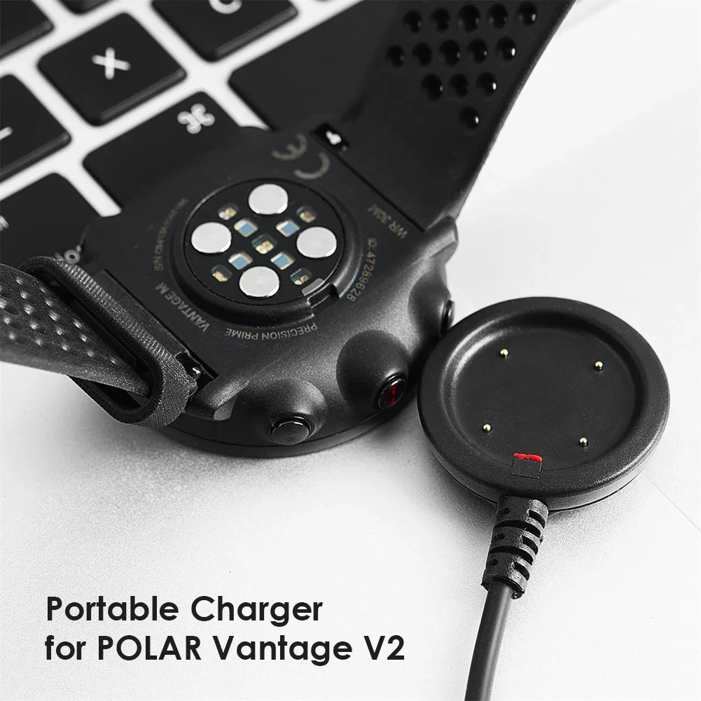 USB Fast Charger for POLAR Vantage V2/GRIT X/Ignite/Vantage V/Vantage M Smart Watch Charging Cable Pro Dock Power Adapter