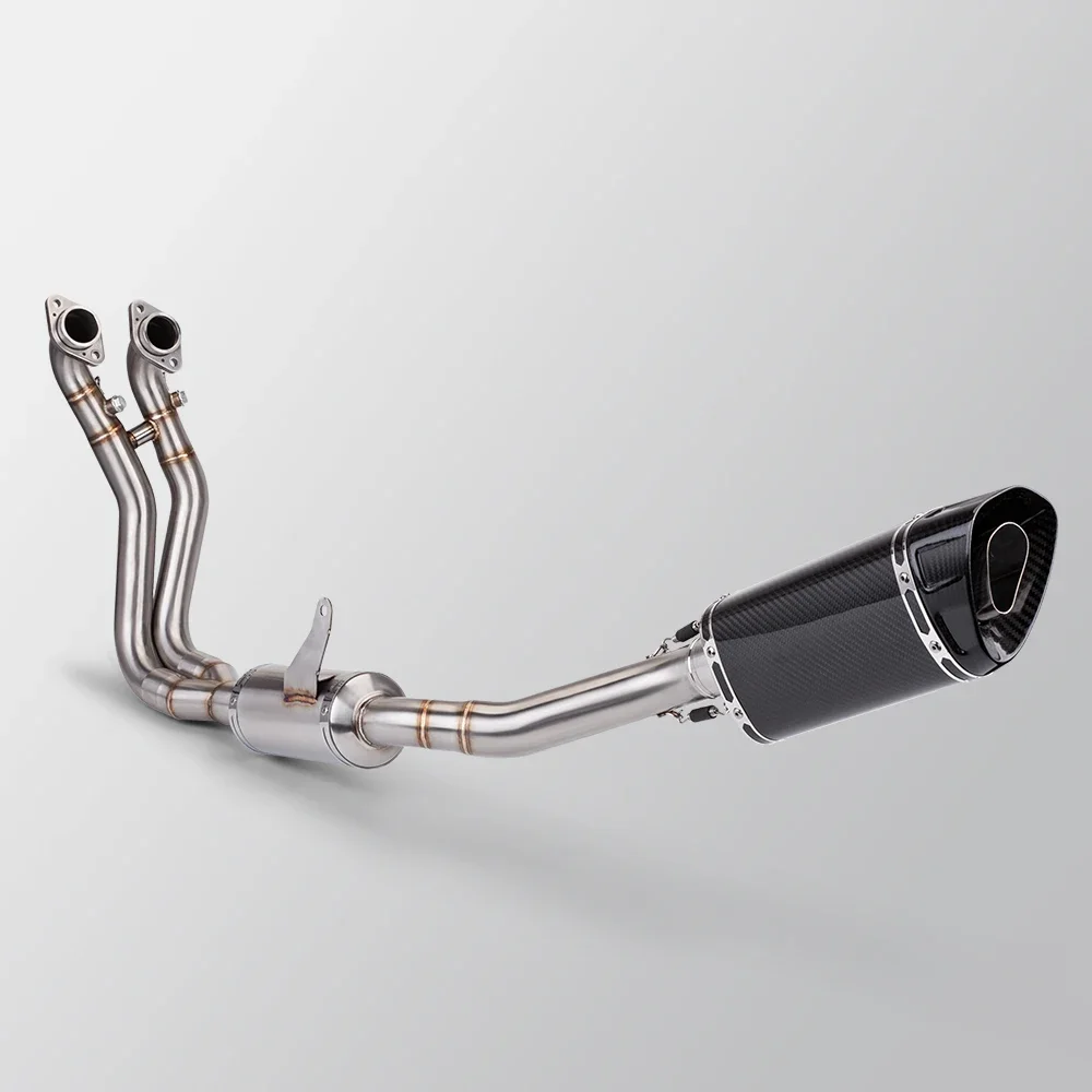 

2021-2024 Мотоцикл RS660 TUONO 660 Система выхлопной трубы мотоцикла из углеродного волокна N