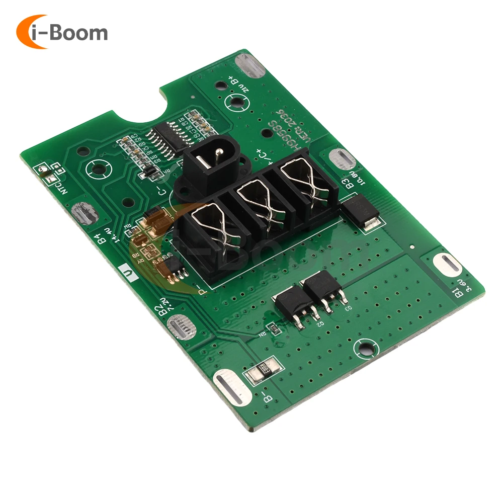 5S 21V 20A bateria litowa ładująca płyta ochronna moduł BMS złącze DC ochrony temperatura NTC dla silnik do wiertarki narzędzi