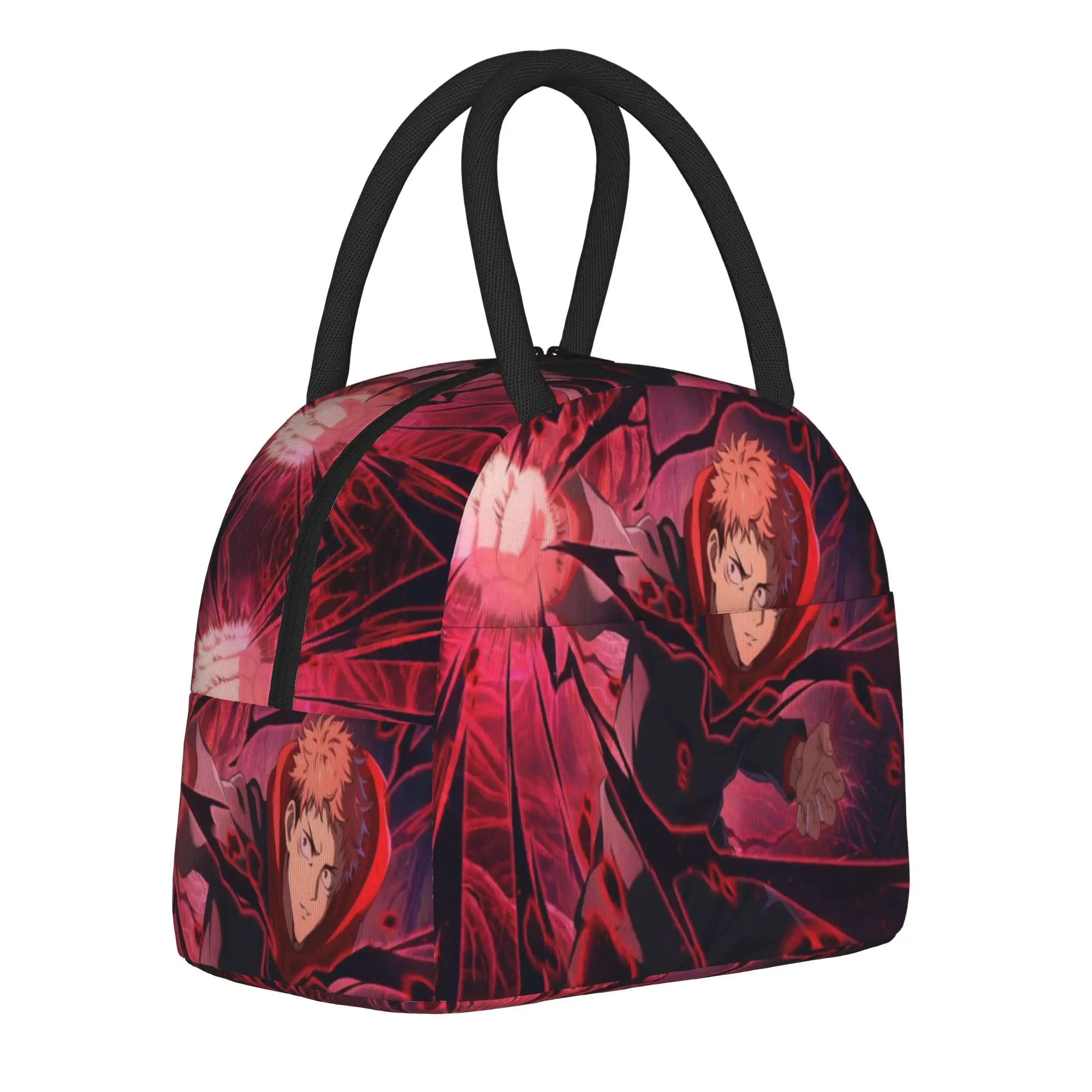 

Insulated Lunch Bag Jujutsus Kaisens Merch Food Box New Thermal Cooler Lunch Box For School