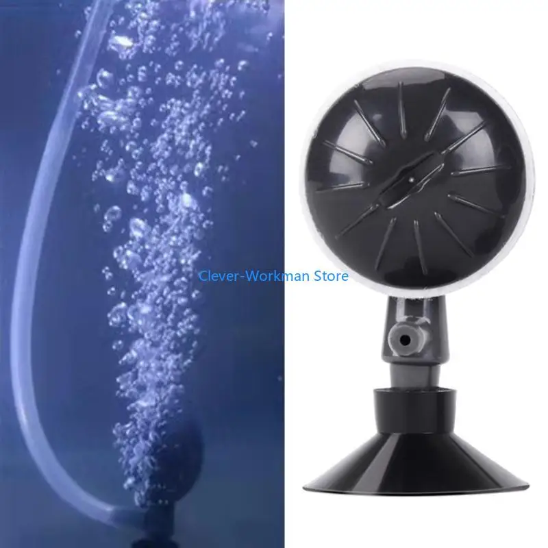 

24TD Aquarium Air Stone Bubbler Disc Adjustable Size High Dissolved Oxygen