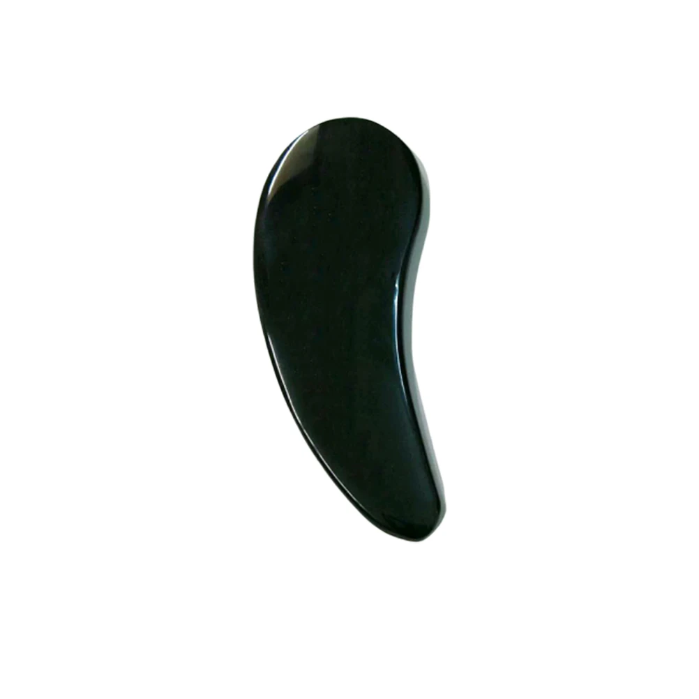 

Bean Shaped Scraping Board Ceramic Handheld Plate Face Back Massager Beauty Accessories Smoother Anti Aging Natural Healing