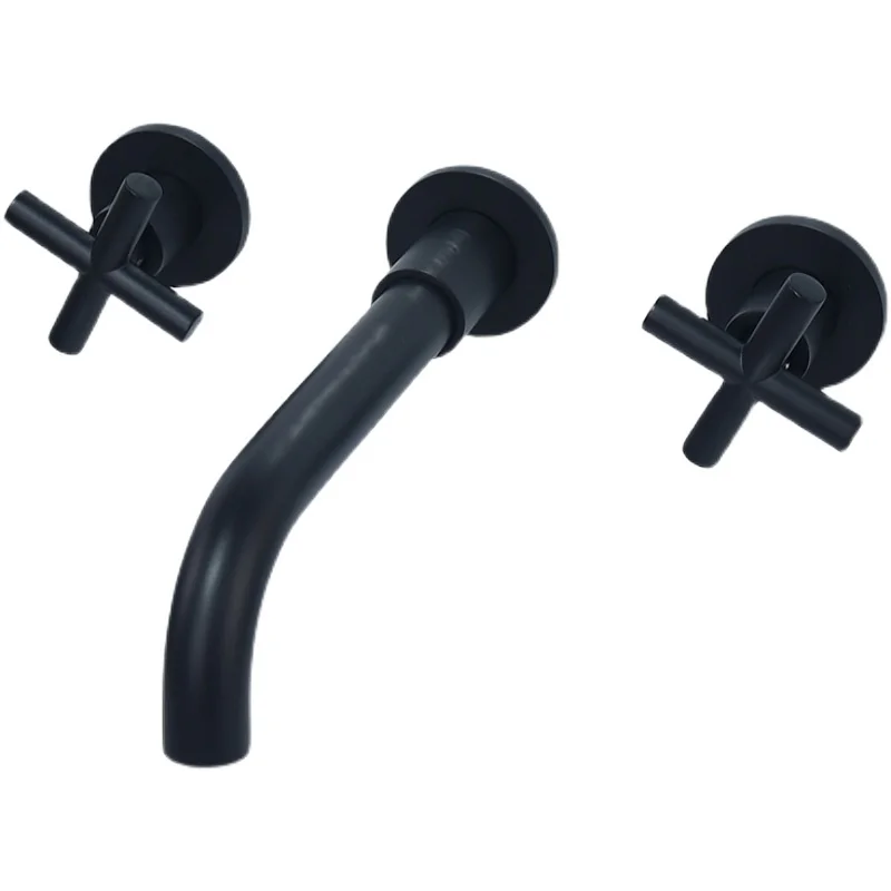 

Скрытый смеситель для раковины Умывальник Скрытый золотой двойной ручкой полностью медный встроенный антикварный смеситель