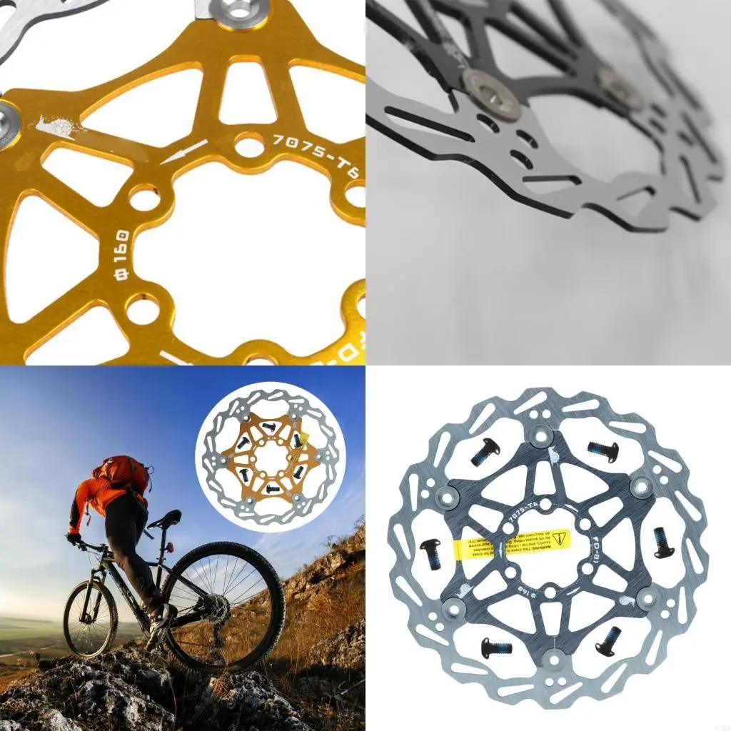 

Durability 6 Bolt Disc Brake Rotor High Performances Mountain Bike Brake Rotor A70D