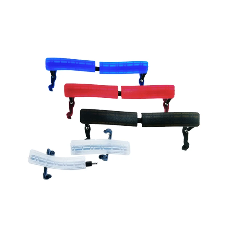 STRADPET Quick Assembly Shoulder Rest with Minisucker Anti-slip-off - Silicone Rest with Foldable/non-Foldable Clamps