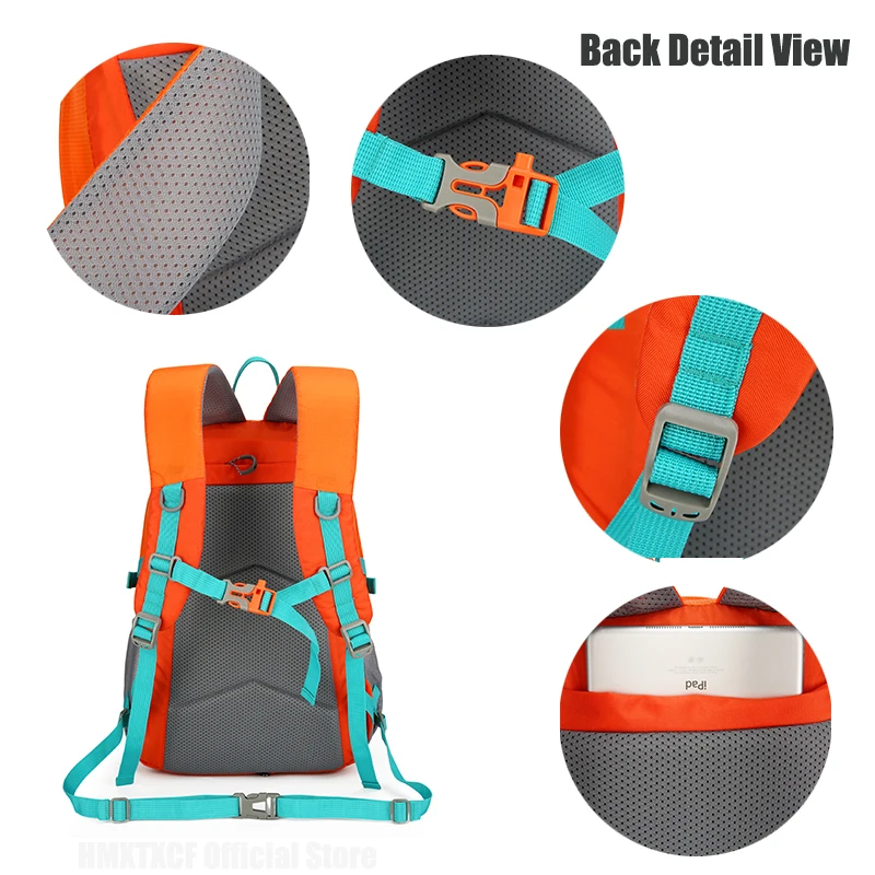 Estudante sacos de desporto mochilas leves para homens mulheres nova ao ar livre mochila viagem curta distância juventude fim de semana caminhadas mochila