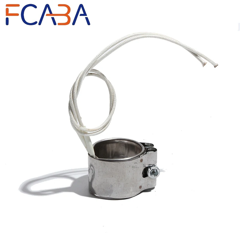 FCABA 70*60mm Mica Band Heater 220V 400W Stainless Steel Heating Element for Injection Machine