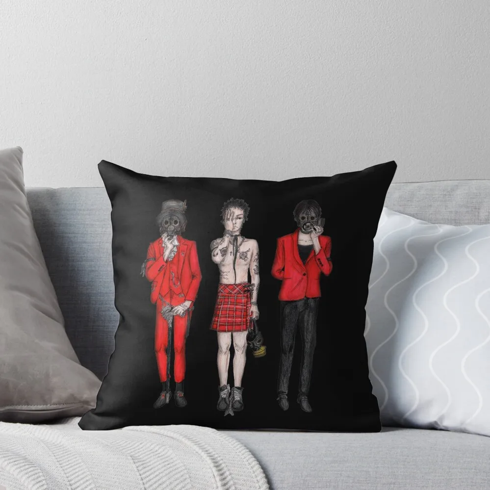 Palaye Royale - Bastards 2 Throw Pillow Sitting Cushion Cushion Cover Luxury christmas pillowcases Pillows Aesthetic pillow