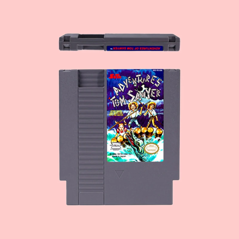 

For Adventures of Tom Sawyer 72 pins Game Cartridge for 8bit NES Video Game Console