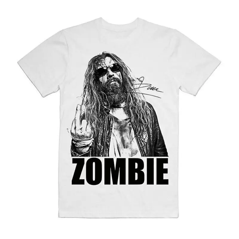 

Rob Zombie Zero F Given Ever Белая классическая забавная футболка