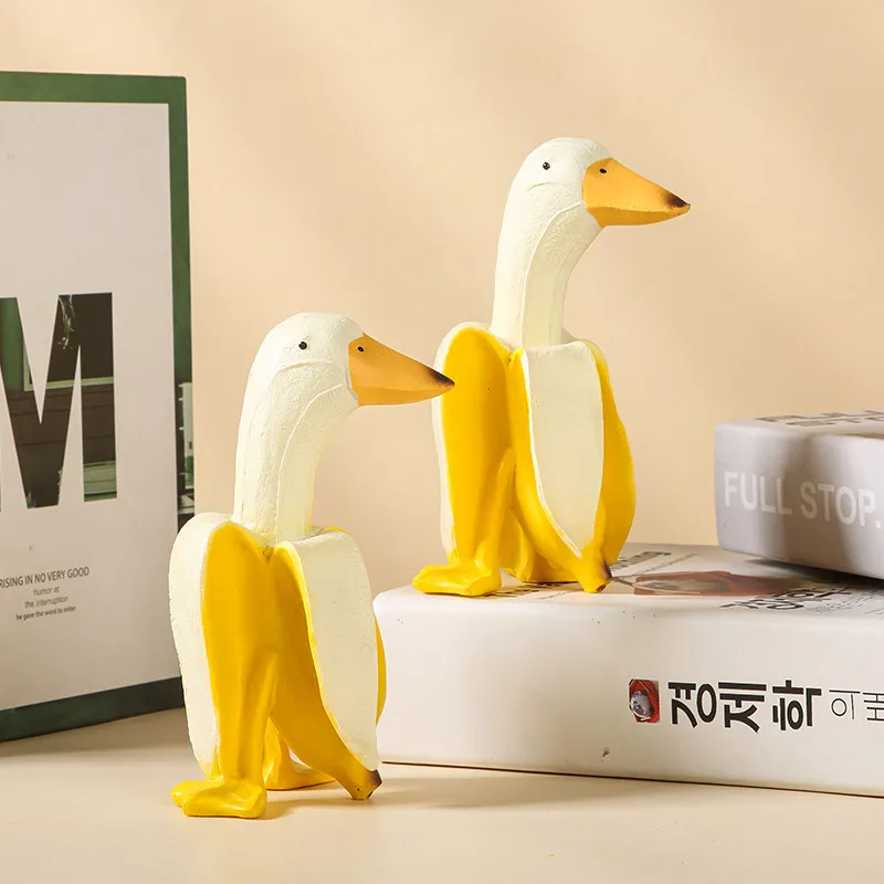 Funny Banana Duck Toy Personalized Quirky Photo Prop For Social Media Influencers Viral Trending Sand Sculpture Gift Decoration