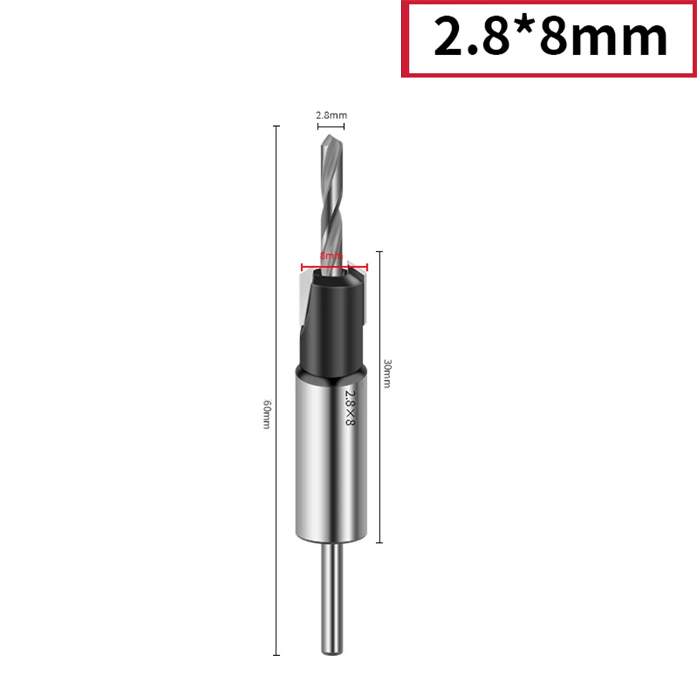 

Hex Shank Drill Bits Countersink Drill Bits DIY Projects Carbide Tipped Non-slip Grip Professional Results Countersink Design