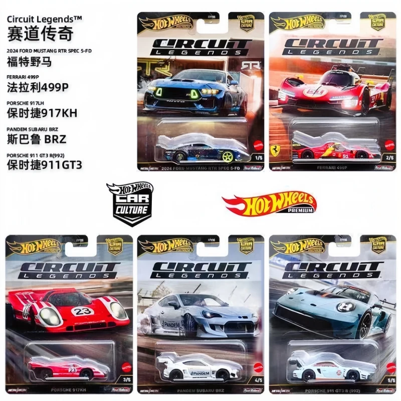 

Legend Series High-Quality Alloy Car Model Toy 2025 Hot Wheels Track Set Children's Birthday Gift Ornament Play Vehicle