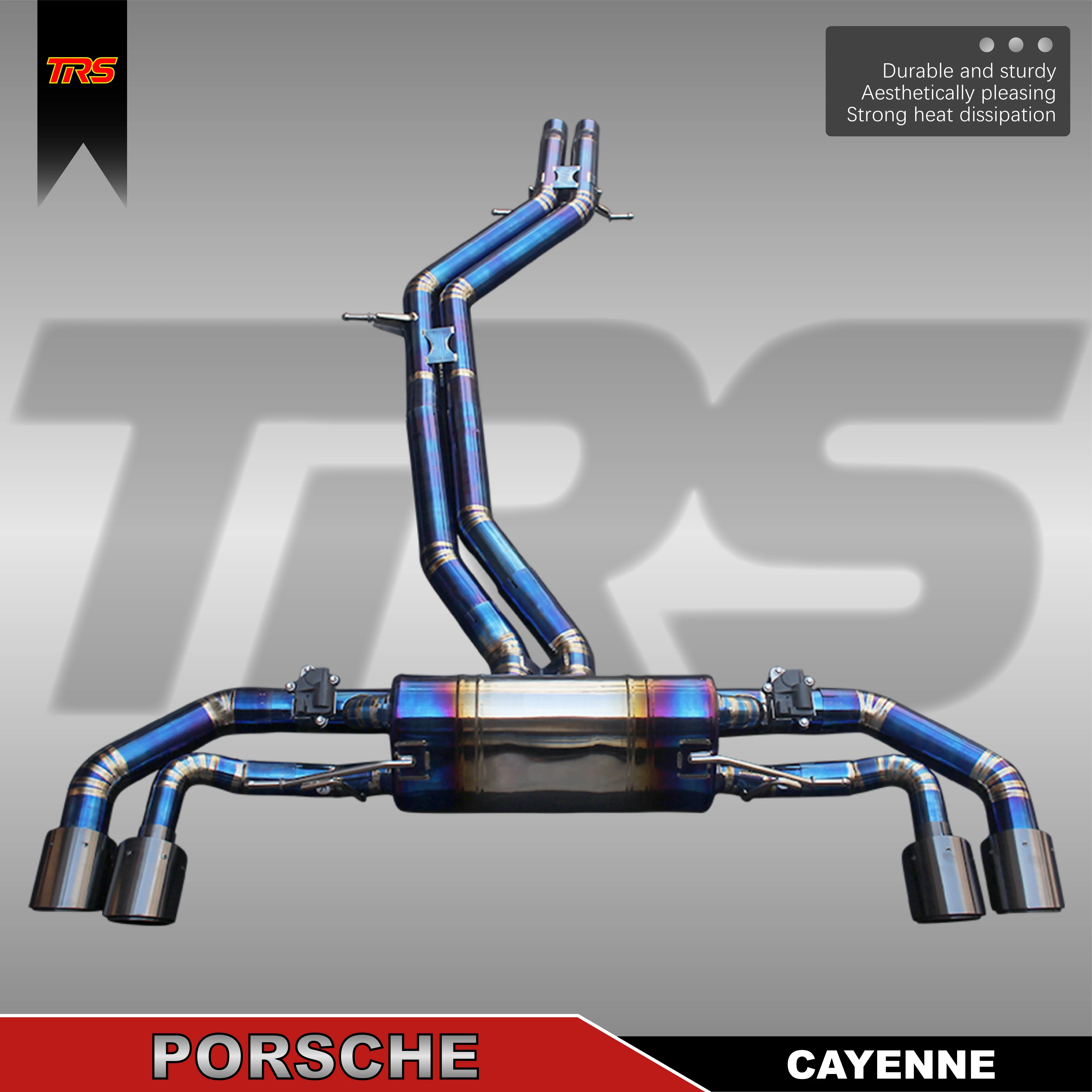 

Titanium Valvetronic System for E3/9YA Luxury SUV V6/V8 TT - Quad Mode, Carbon Tips, Direct Bolt-On