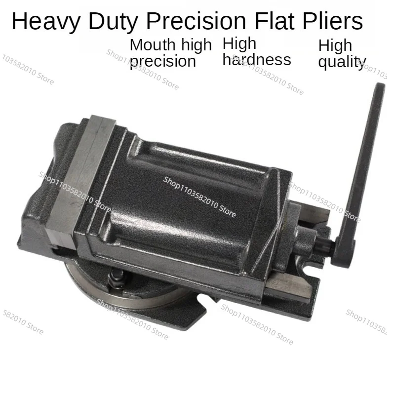 3 Inch/4 Inch Heavy Duty Milling Machine with Flat-Nose Pliers Vise Drilling Machine Precision Angle Solid Bench Vise