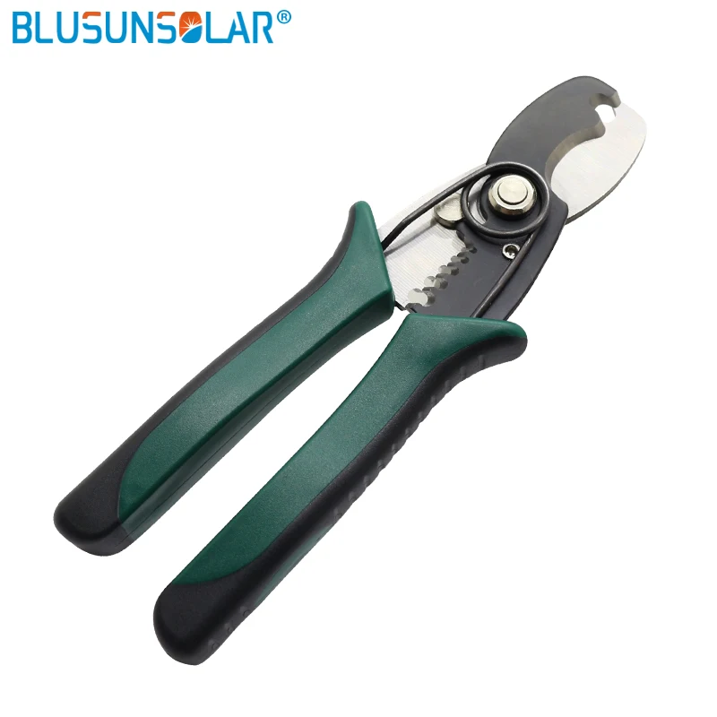 Cable Cutter Wire Stripper Pliers Function Bolt Cutting Multifunction Hand Tools Anti-Slip Electrician Scissors 2.5/4/6mm Cable