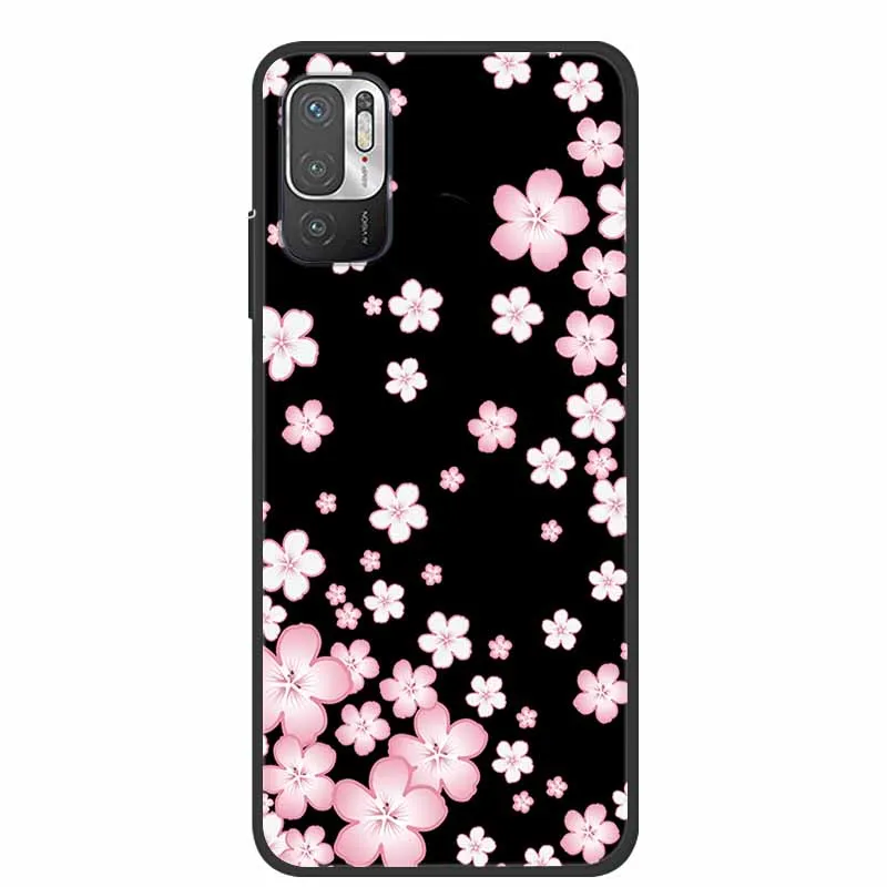 For Xiaomi Redmi Note 10 5G Case Shockproof Soft silicone TPU Back Cover For Redmi Note 10 5G Phone Cases Note10 5G Cute Cartoon