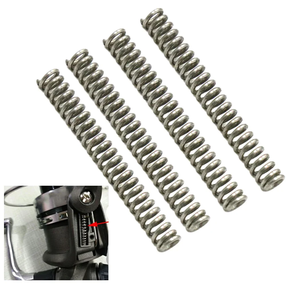 5pcs Fishing Rod Reel Spring Waterdrop Wheel Stainless Steel Kick Lever Spring For Daiwa Fishing Tackle Accessories