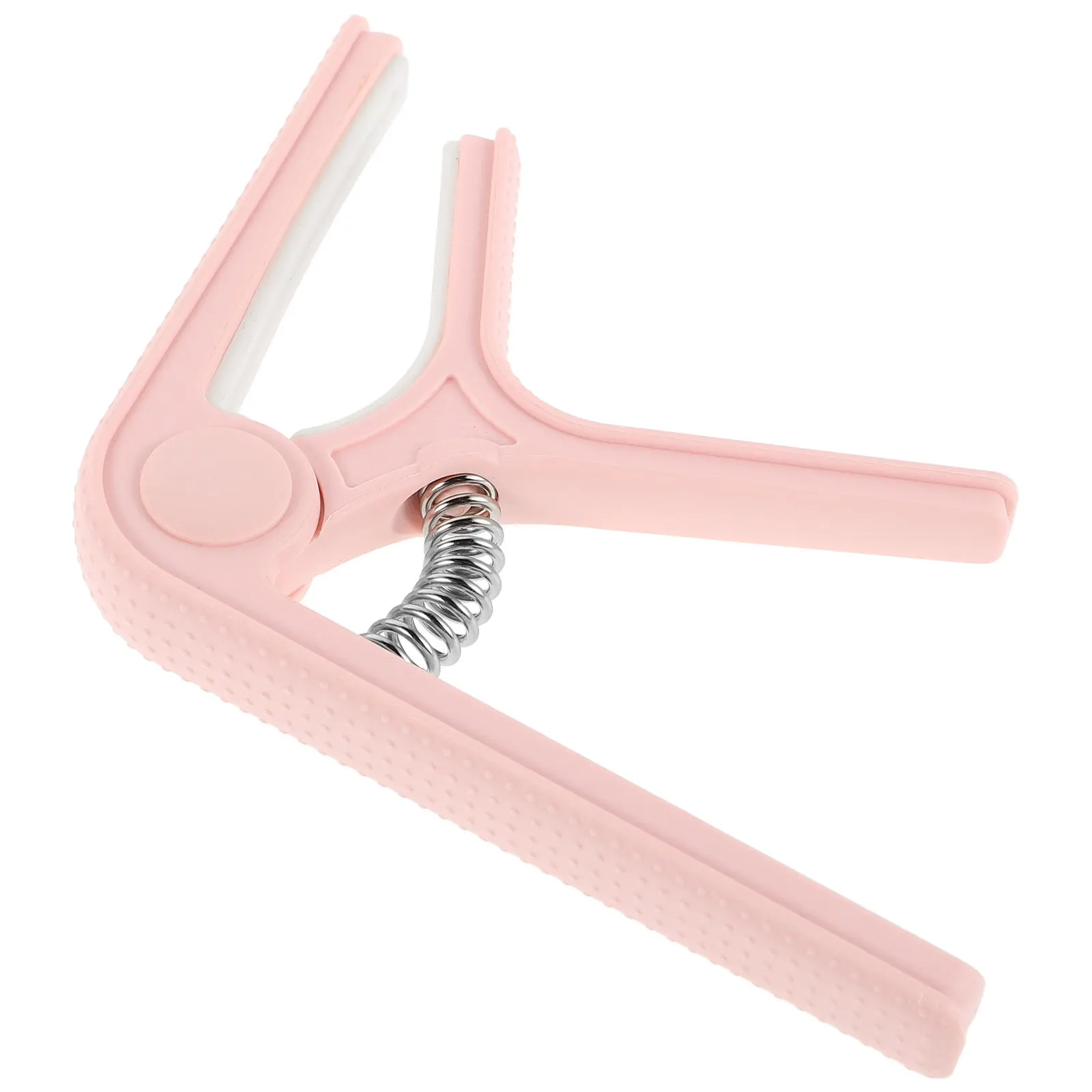 

Guitar Capo High Strength Plastic Silicone Anti-Slip Clip Easy Install Acoustic Capo Ukulele Tuner Guitar Part