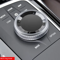 Car Multimedia Button Cover Knob Frame Trim For BMW F10 F20 F30 F34 F40 X1 X3 F25 G01 G30 G20 X5 G05 F15 E70 1 3 5 Series