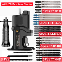Portable Reciprocating Saw Adapter Electric Drill Modified Electric JigSaw Curve Saw Power Tool for Wood PVC Steel Pipe Cutting
