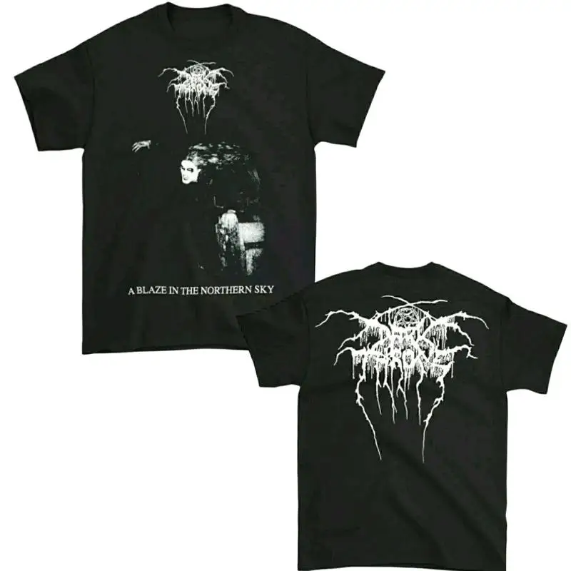 Darkthrone A Blaze in the Northern Sky Band Logo T-Shirt