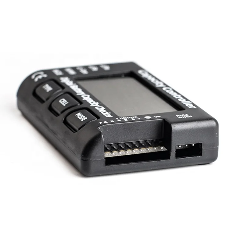 5 قطعة RC CellMeter 7 مدقق قدرة البطارية الرقمية يبو الحياة ليثيوم أيون Nicd NiMH بطارية جهاز قياس الجهد الكهربائي فحص CellMeter7