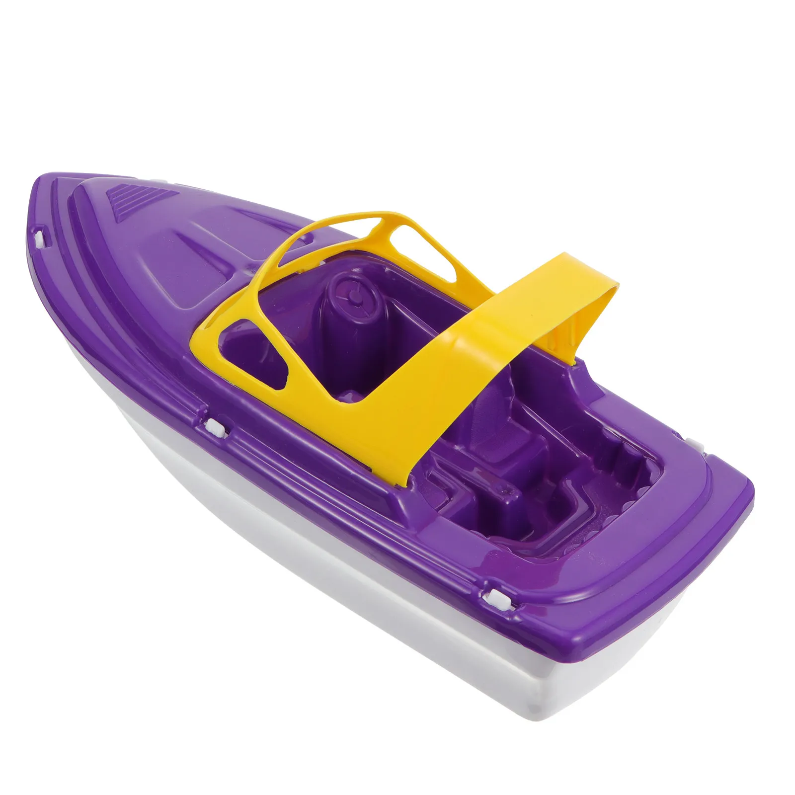 Plastic Speedboat Toy for Kids – Floating Bath Boat, Sand Play & Pool Racing Toy