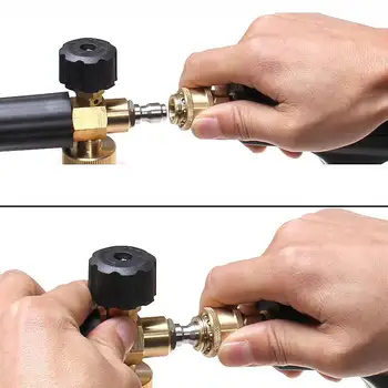 適用於凱馳K2 K3 K4 K5 K6 K7的泡沫噴槍,可調式雪砲泡沫噴槍套件,高壓清洗機噴嘴,洗車槍 10 最佳銷售 雪泡 - №7