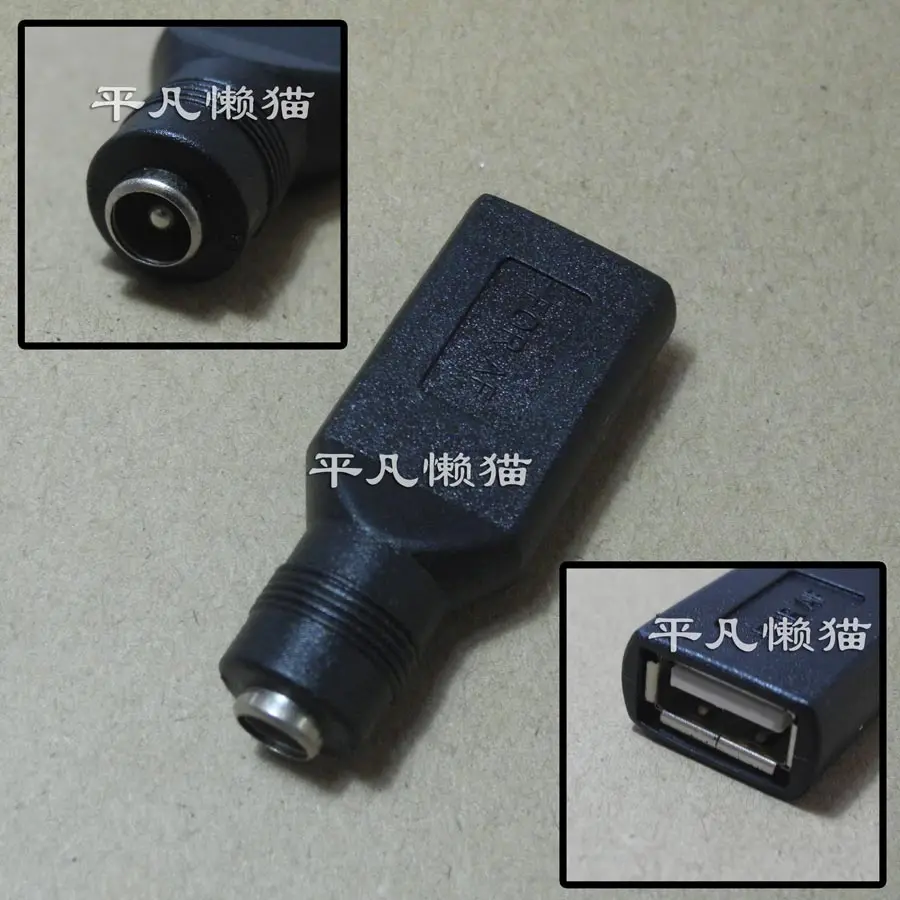 

ForDC на USB DC женская головка 5,5*2,1 мм на USB женский адаптер преобразователя мощности
