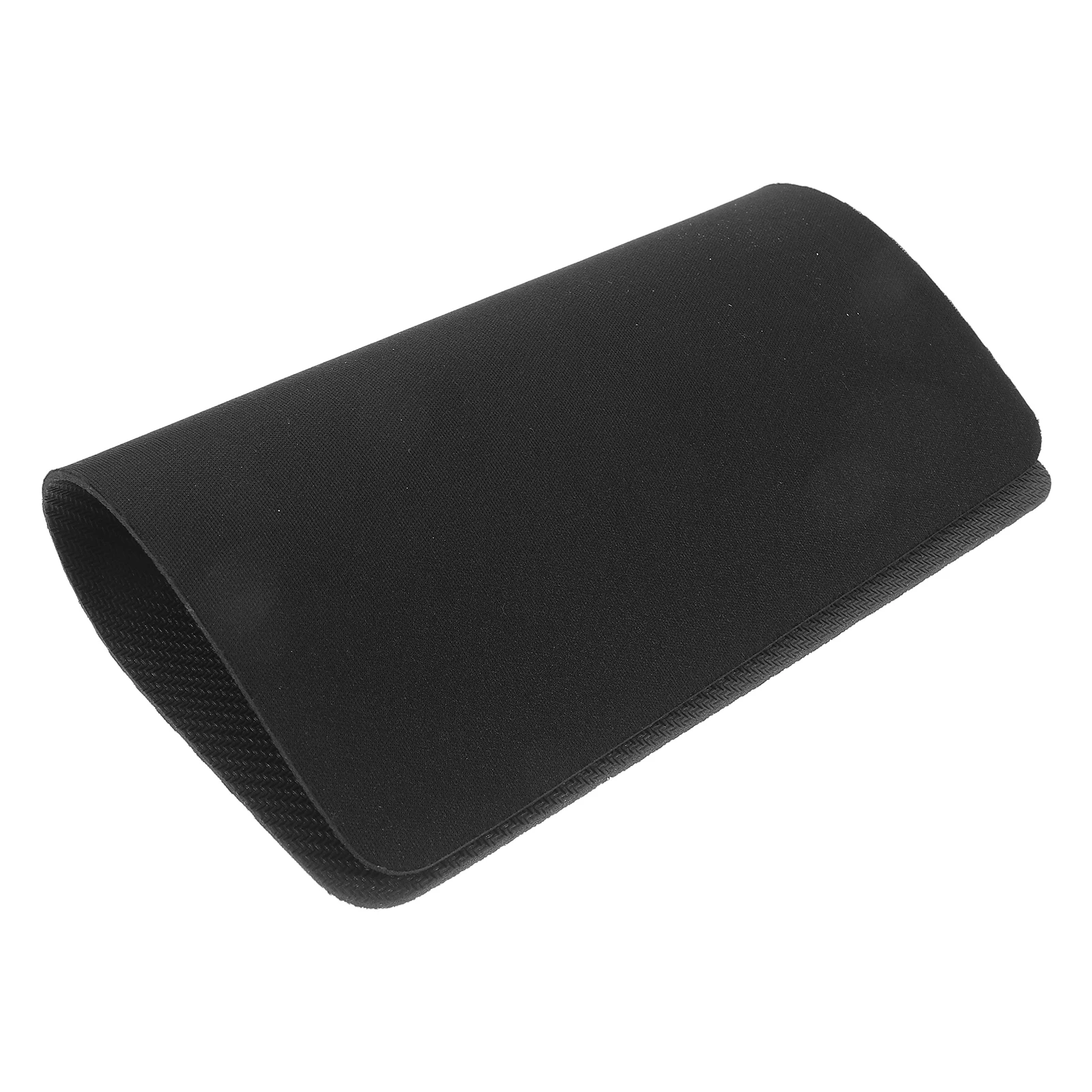 

Black Mouse Pad Desk Gaming Mat Non-slip Rubber Base Pads Small Thin Table Office Laptop Travel Anti-skid Mats Easy Clean