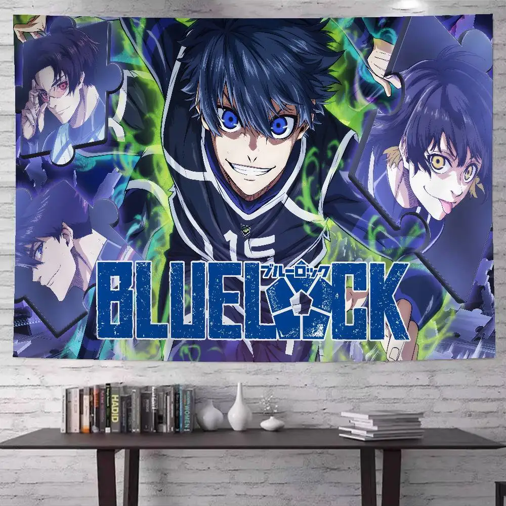 Hot Anime B-BLue L-Lock Hanging Bohemian Tapestry Bohemian Wall Tapestries Mandala Cheap Hippie Wall Hanging