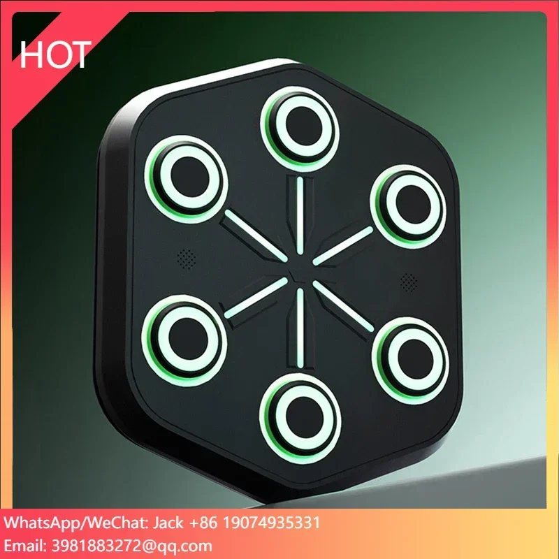 Onepunch New Upgraded Wall Mounted Smart Electronic Boxing Equipment Music Punching Machine Boxing Target