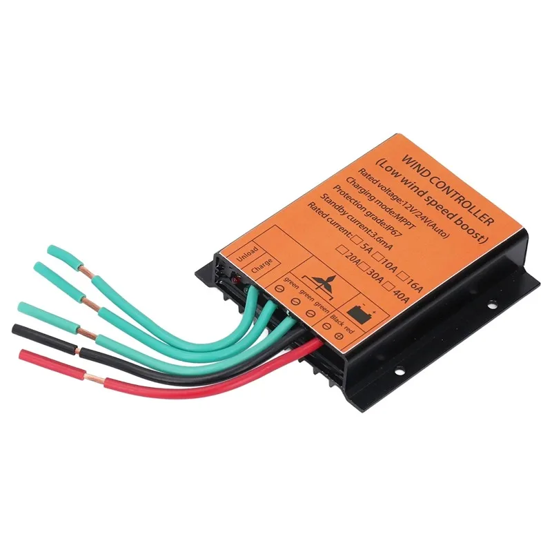 MPPT-Laderegler zum Fabrikpreis 12V/24V AUTO 48V 10A 16A 20A 30A 40A Windturbinengenerator Wasserdichter Regler Gleichrichter