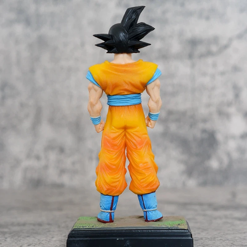 Anime Dragon Ball Son Goku stehende Haltung Actionfigur PVC Modellauto Ornament Spielzeug Puppe Schreibtisch Dekor Sammlergeschenke verpackt