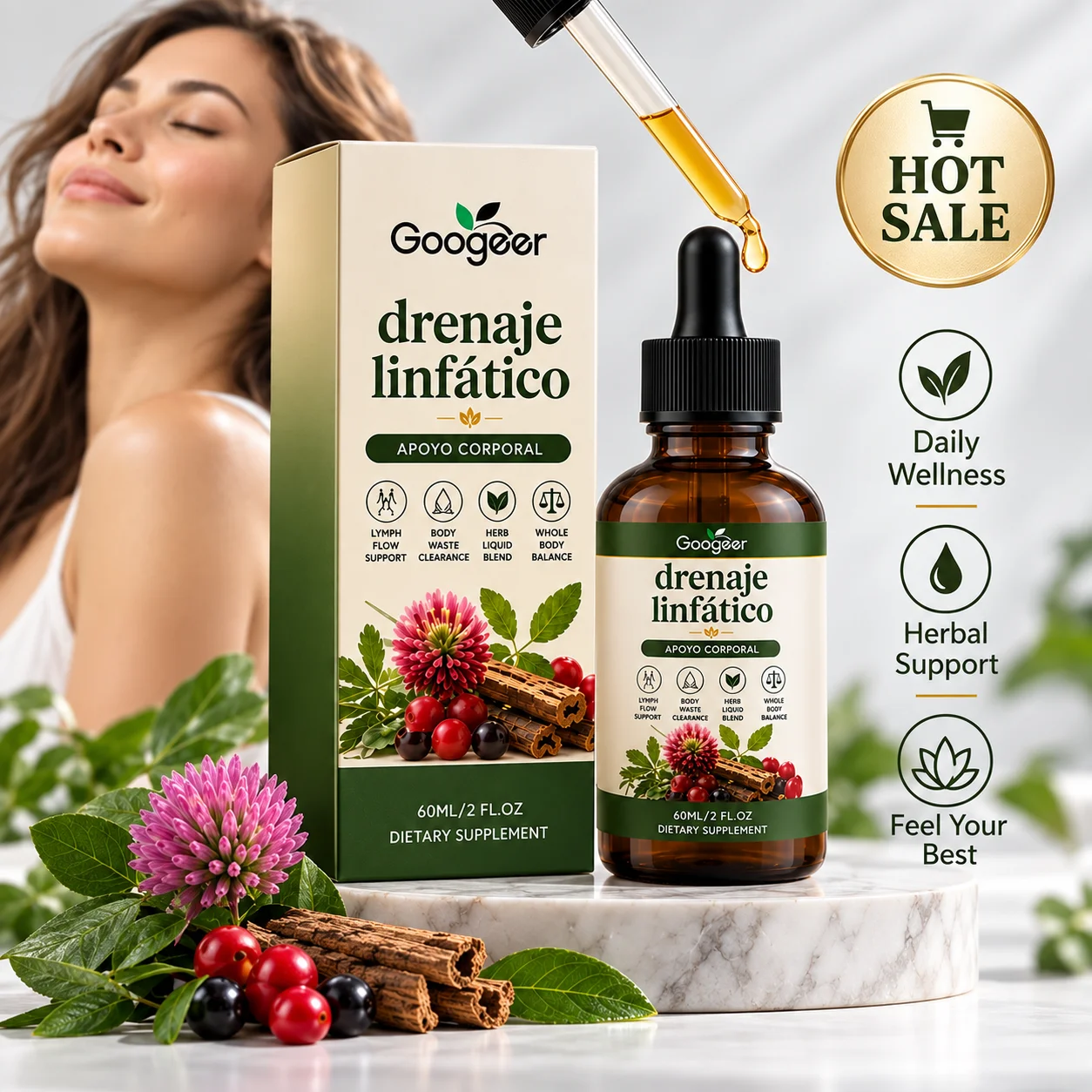 Herbal Wellness Formula - Lymph Bitkisel Damlalar: Günlük Sağlık Rutini