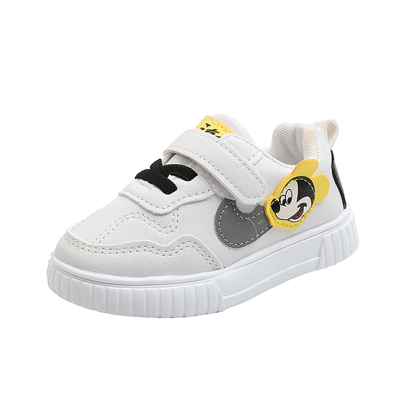 2025 ميكي ماوس لطيف الأطفال حذاء كاجوال رياضة الأطفال الصغار الرضع تنس كول طفل الفتيات الفتيان أحذية رياضية ممتازة للأطفال #6