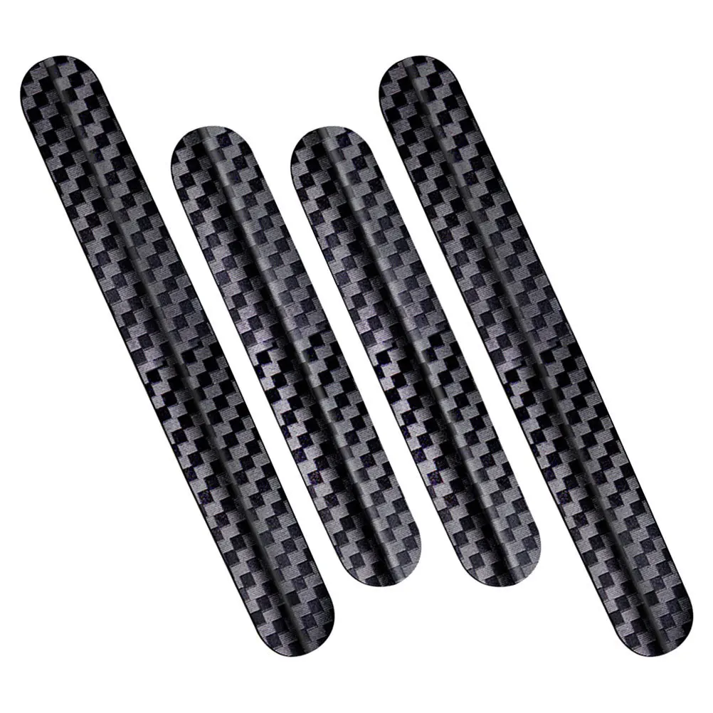 

4Pcs Car Door Edge Guards Anti Collision Strip Heavy Duty Plastic Protection for Door Handles and Side Mirrors Scratch Resistant