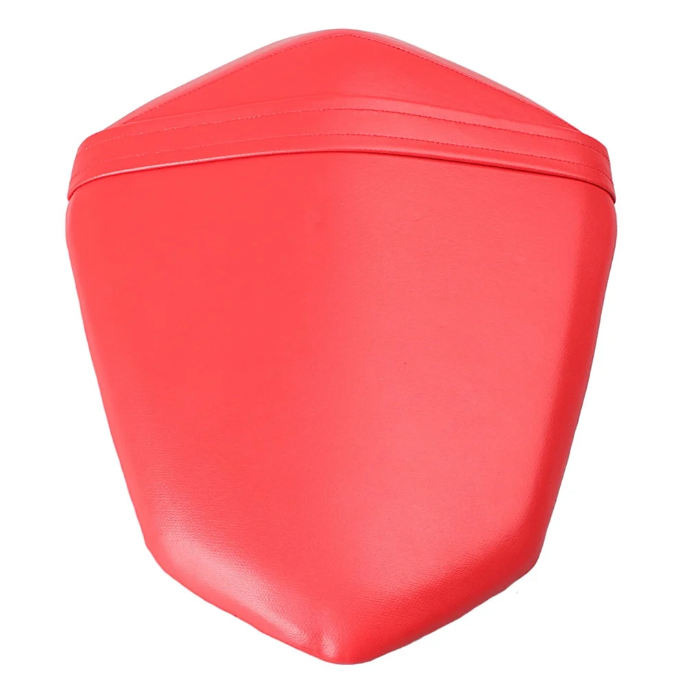 Red Motorcycle Soft Rear Cushion Passenger  Pillon  Seat  Pad for Kawasaki Z 800 Z800 2013 2014 2015 2016