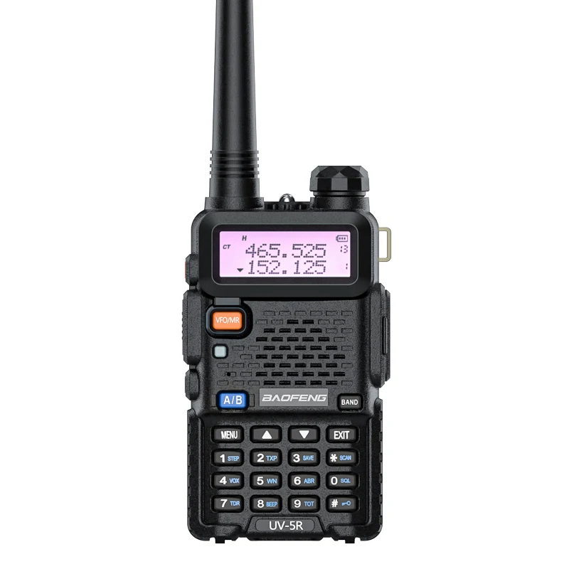 Imagem -02 - Baofeng-walkie Talkie uv 5r Dual Band Rádio fm 10 km Peças