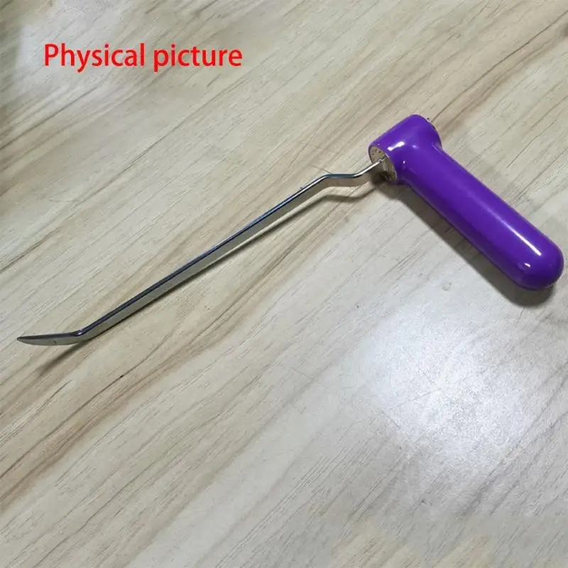 J0MA Car Body Repair Stainless Dents Repairing Hook 360 Rotatable Dents Repair Rod Hook Tool Door Dents Repair Tool - view 4