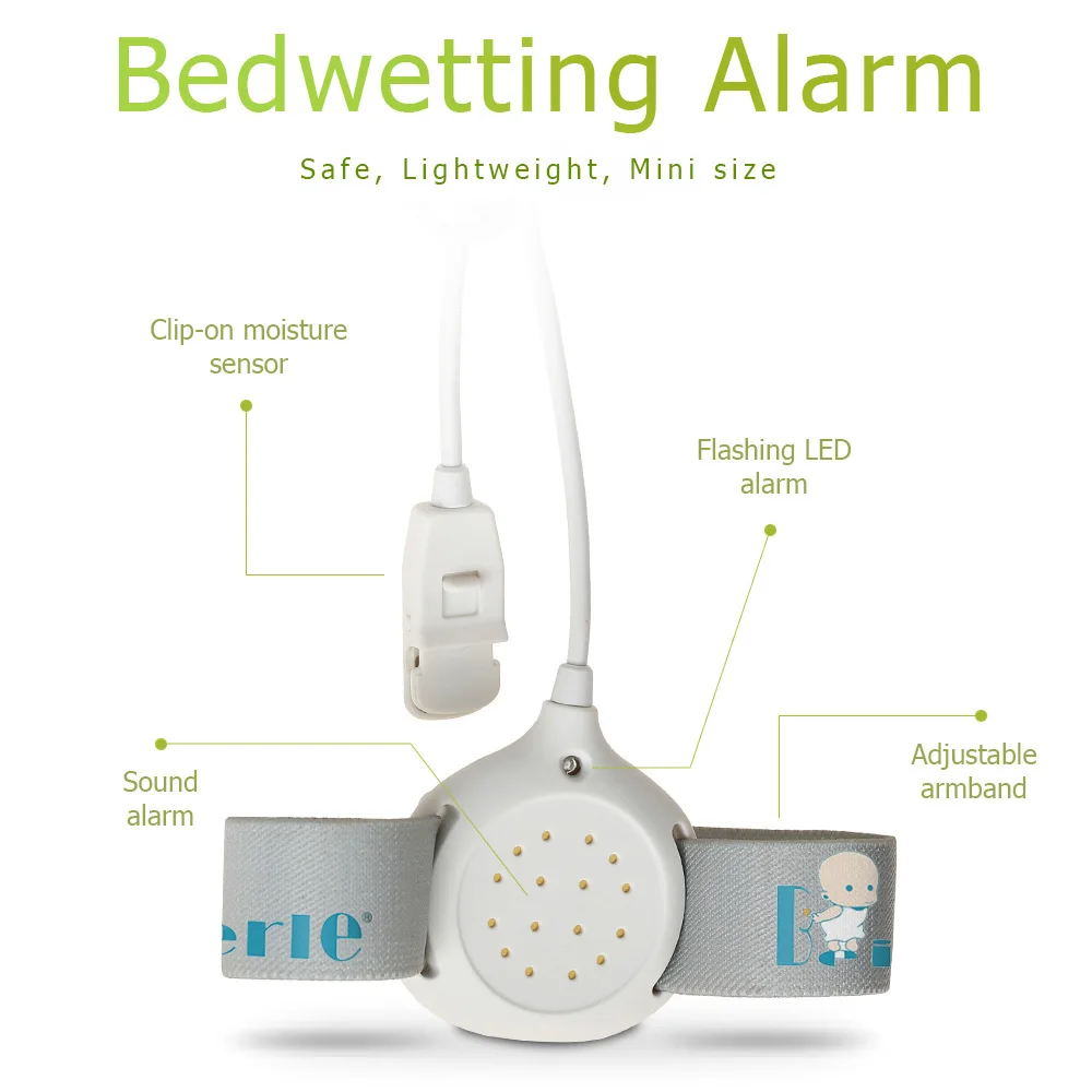 High Quality Convenient Professional Arm Wear Bedwetting Alarm Baby Toddler Children Potty Training