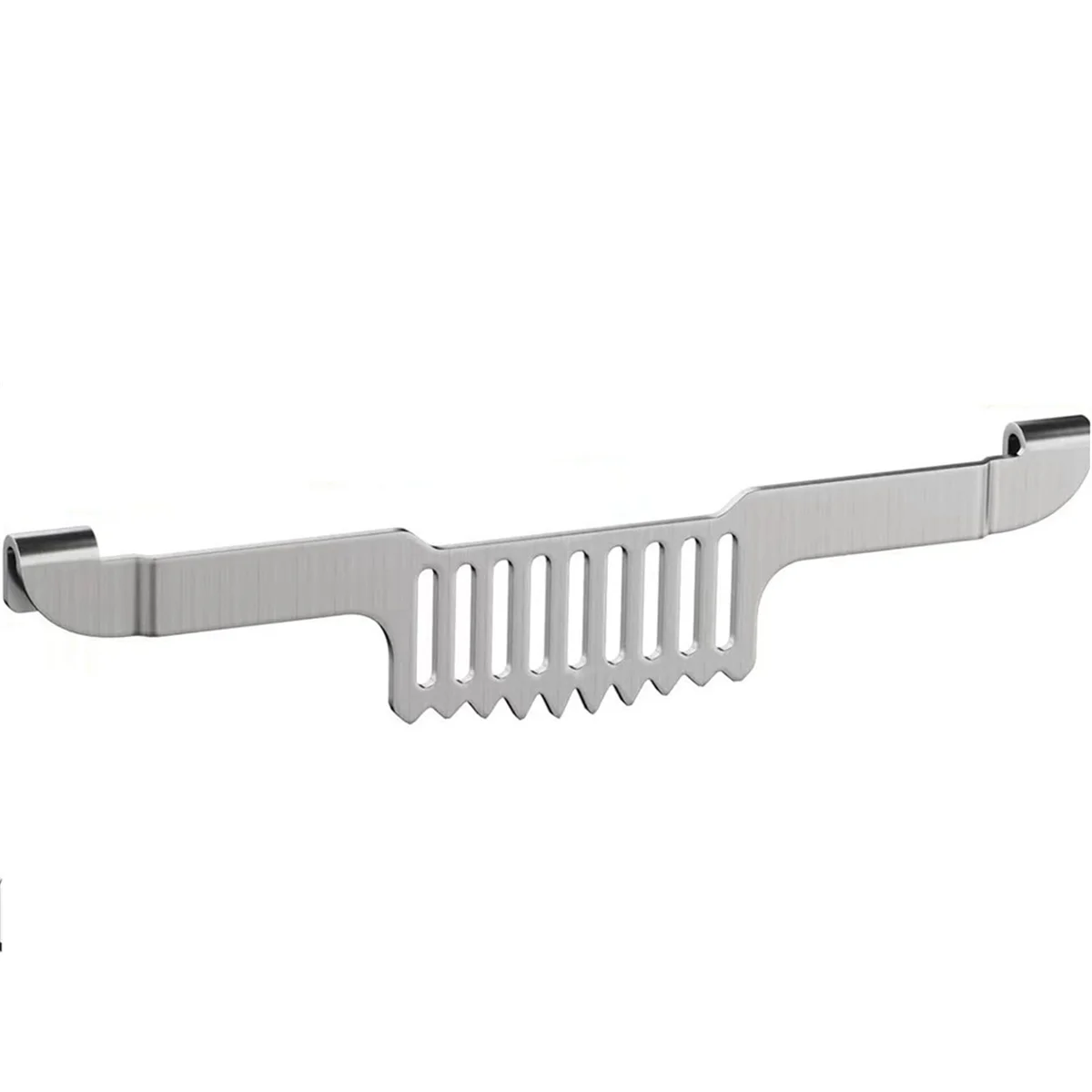 1 porta spatola per piastra, porta attrezzi per barbecue con griglia in acciaio inossidabile, senza magnetico
