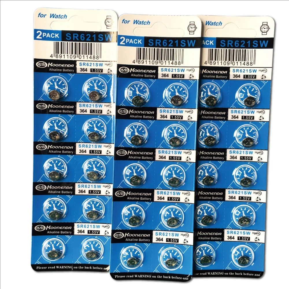 10PCS 1.55V AG0/ AG1/AG2/AG3/AG4/AG5/AG6 Alkaline Button Battery  Button Battery For Watch Toys Remote Cell
