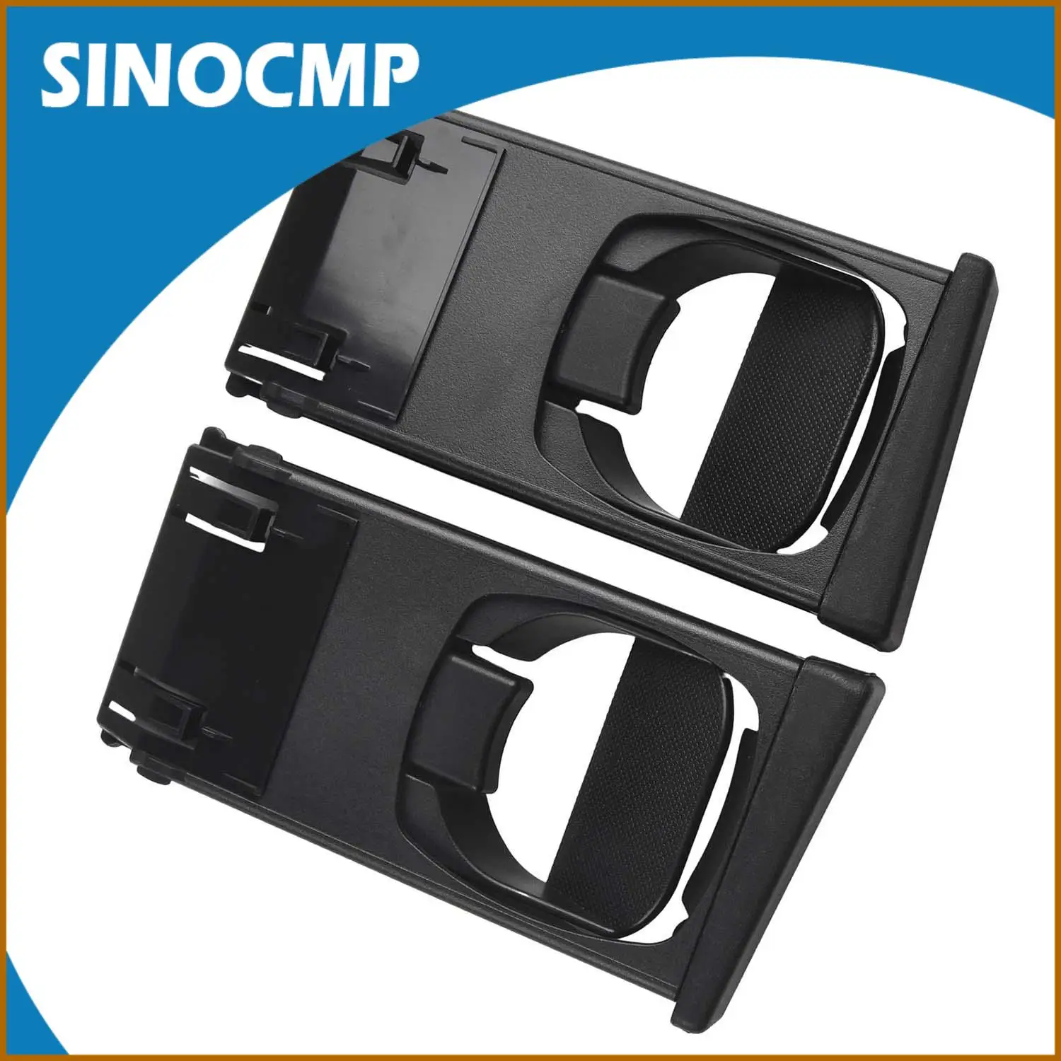 

1Pair Cup Holder 55604-0K010 556040K010 For Toyota Hilux Vigo SR Pickup Fortuner 2004-2015, Black New