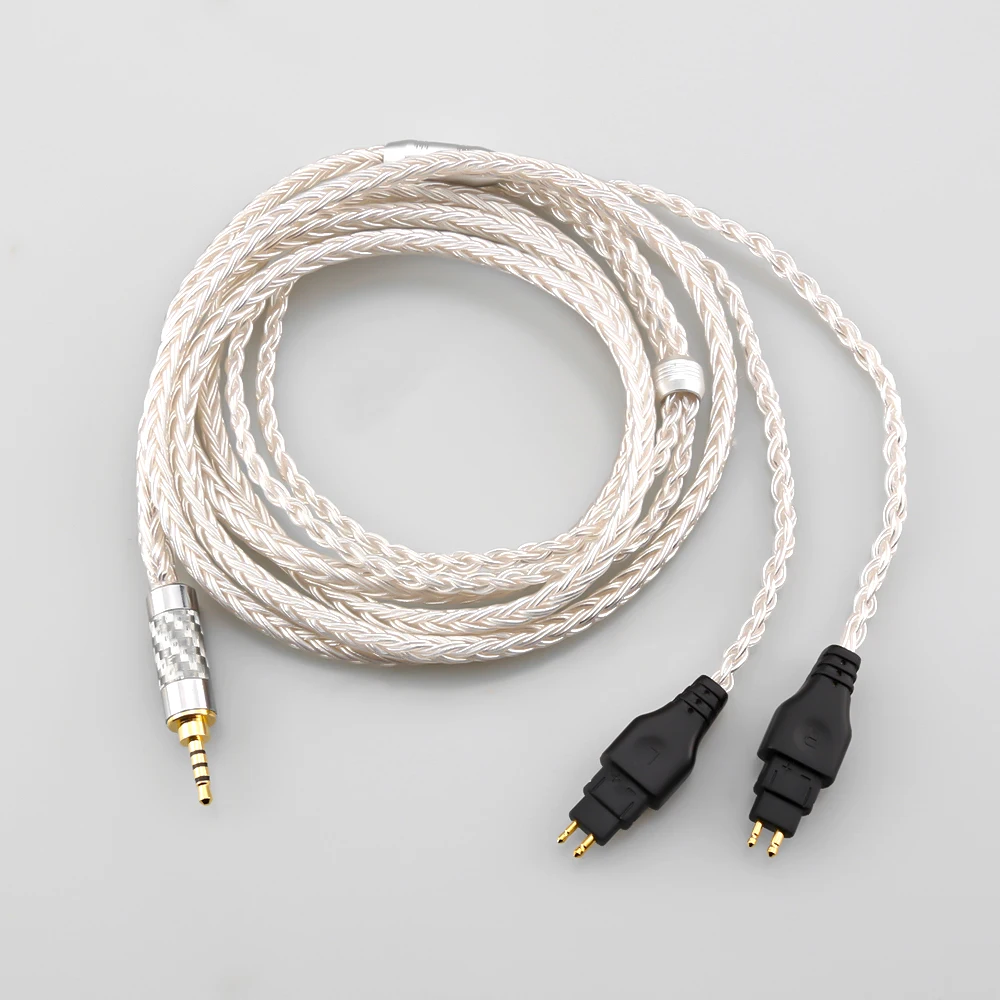 Chifi 16 rdzeniowy 99% posrebrzany 2.5/3.5mm 4.4mm 4pin XLR kabel do słuchawek dla Sennheiser HD580 HD600 HD650 HDxxx HD660S HD58x HD6xx