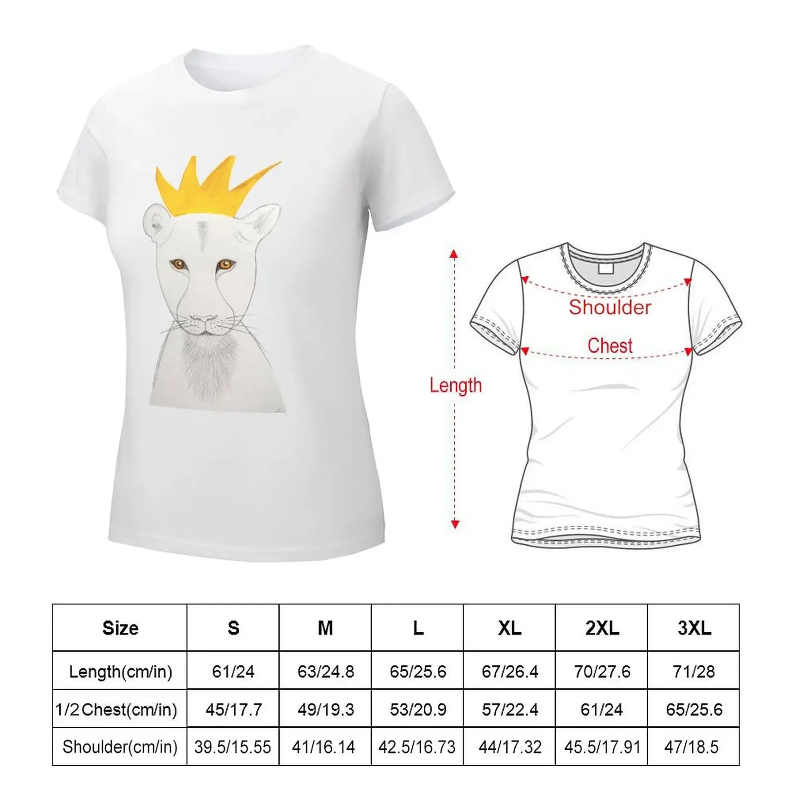 Divine Feminine - The Lioness T-shirt summer clothes hippie clothes vintage clothes Women's tee shirt