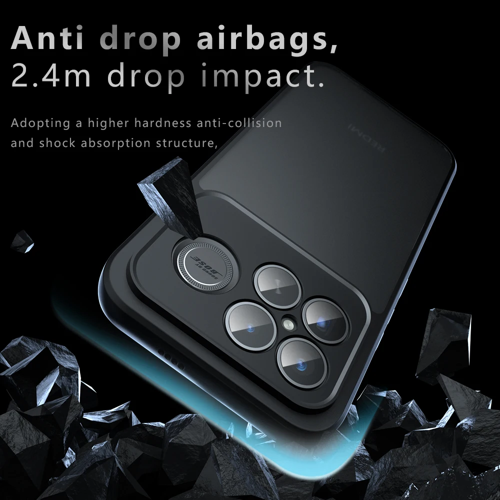 Skin Sensation Airbag Anti Drop Case Cover for Xiaomi Poco F8 Ultra Mircropyle Back Case Cover Poco F8 Pro Fundas Poco F6 F7 Pro